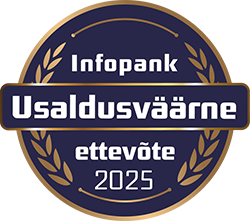 Infopank — Usaldusväärne ettevõte 2025